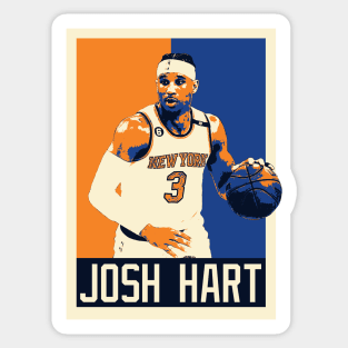 Josh Hart Pop Art Style Sticker